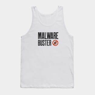 Cybersecurity Malware Buster Bug Icon Tank Top